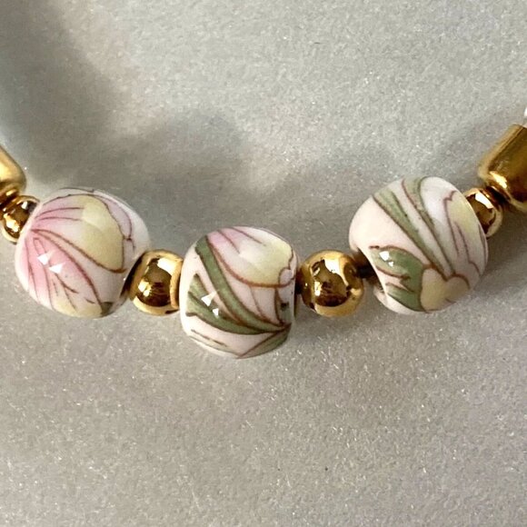 Estate jewelry set lot of 3 necklace bracelet earrings Unbranded - Picture 6 of 8